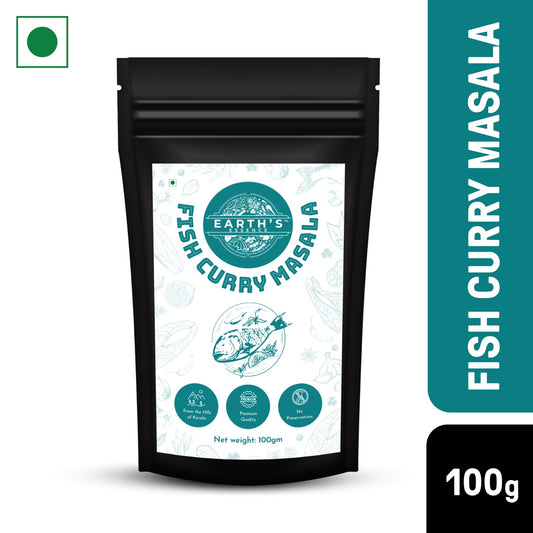 Unadulterated Premium Fish Curry Masala - Chemical-Free, Organic Spices from Kerala